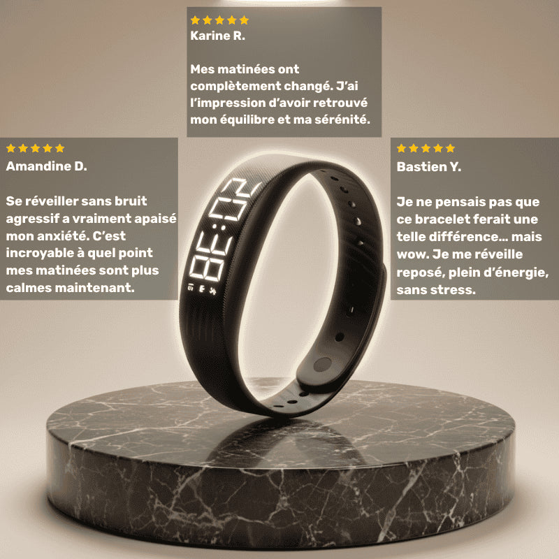 Vaéna Wake-Up® – Le réveil silencieux qui te sort vraiment du lit