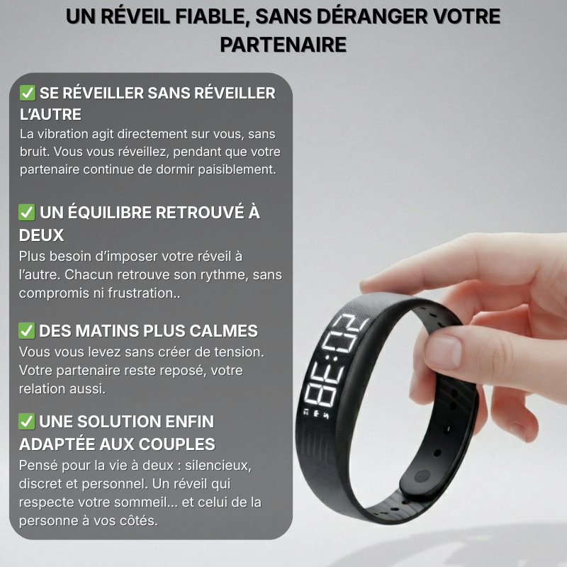 Vaena Wake-Up™ Duo — Le réveil qui met fin aux disputes du matin