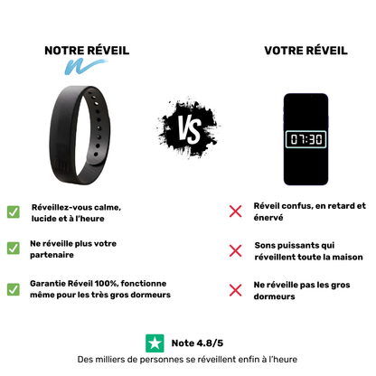 Vaéna Wake-Up® – Le réveil silencieux qui te sort vraiment du lit